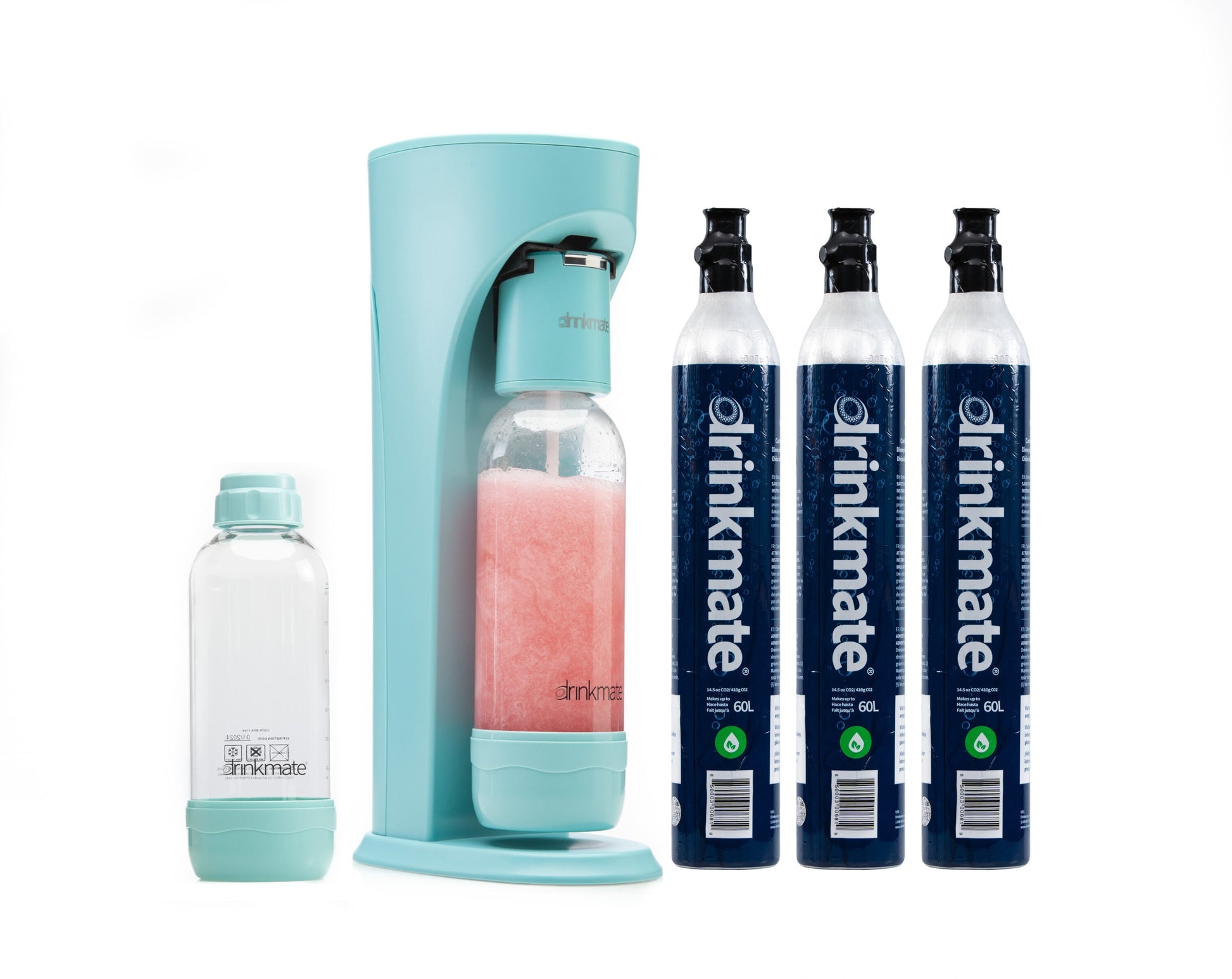 Drinkmate Arctic Blue Soda Maker Carbonator 410-08-14ZX3-SP