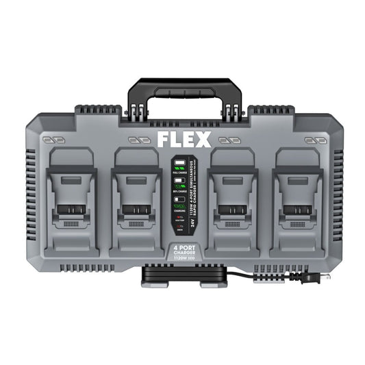 FLEX 4-Port 24-V Lithium-ion Power Tool Battery Charger FX0451-Z