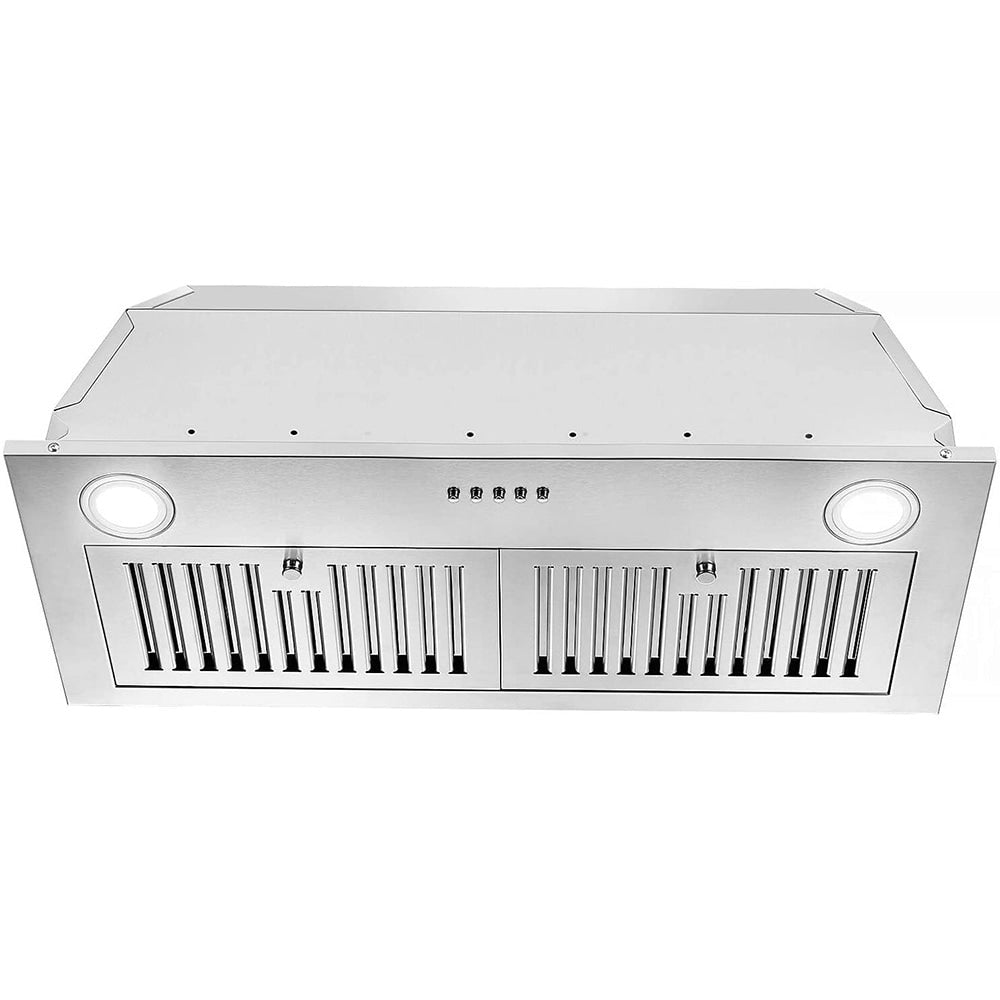 Maocao Hoom 30 inch Convertible 600-CFM Silver Insert Under Cabinet Range Hood
