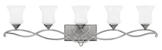 Hinkley Brooke 41.5-in 5 -Light Antique Nickel Transitional Vanity light 5662922