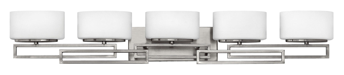 Hinkley Lanza 43-in 5 -Light Brushed Nickel Transitional Vanity light 5663263