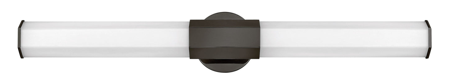 Hinkley Facet 32-in 3 -Light Antique Black Integrated LED Modern/contemporary Vanity light 5663104