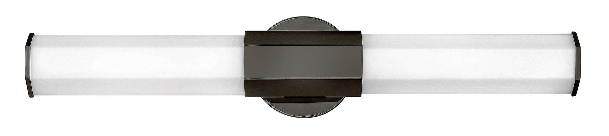 Hinkley Facet 26-in 2 Light Antique Black Integrated LED Modern/contemporary Bathroom Vanity light