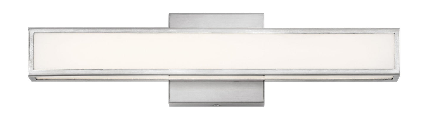 Hinkley Alto 18-in 2 Light Brushed Nickel Integrated LED Modern/contemporary Bathroom Vanity light