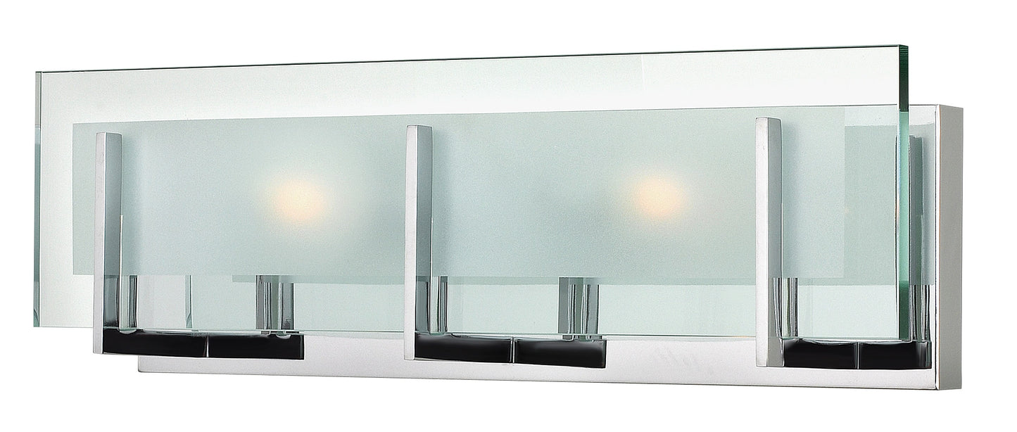 Hinkley Latitude 18-in 2 -Light Gloss Chrome Modern/contemporary Vanity light 5663142