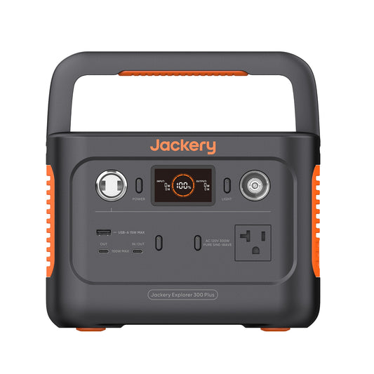 Jackery Explorer 300 Plus 300-Watts Portable Power Station 21-0001-000008Y
