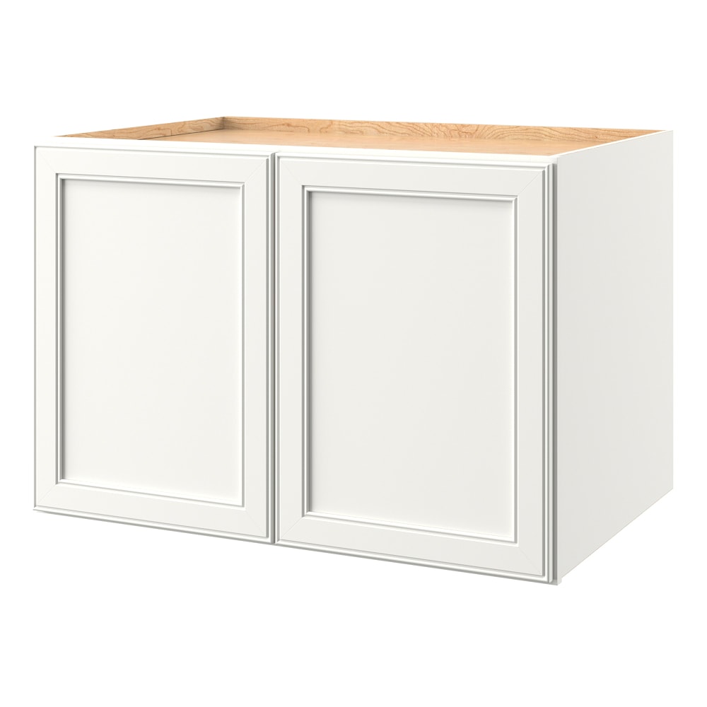 allen + roth McKeller 36-in W x 24-in H x 24-in D Linen Wall Fully Assembled Cabinet Flat Panel
