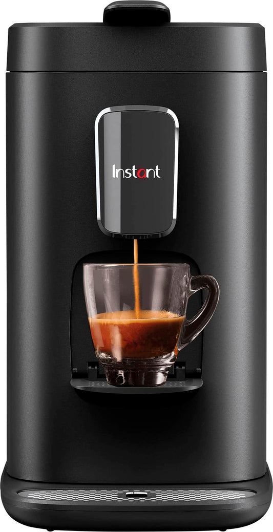 Instant Pot - Dual Pod 3-in-1 Coffee Maker 68oz, Compatible with Nespresso and K-Cups - Black