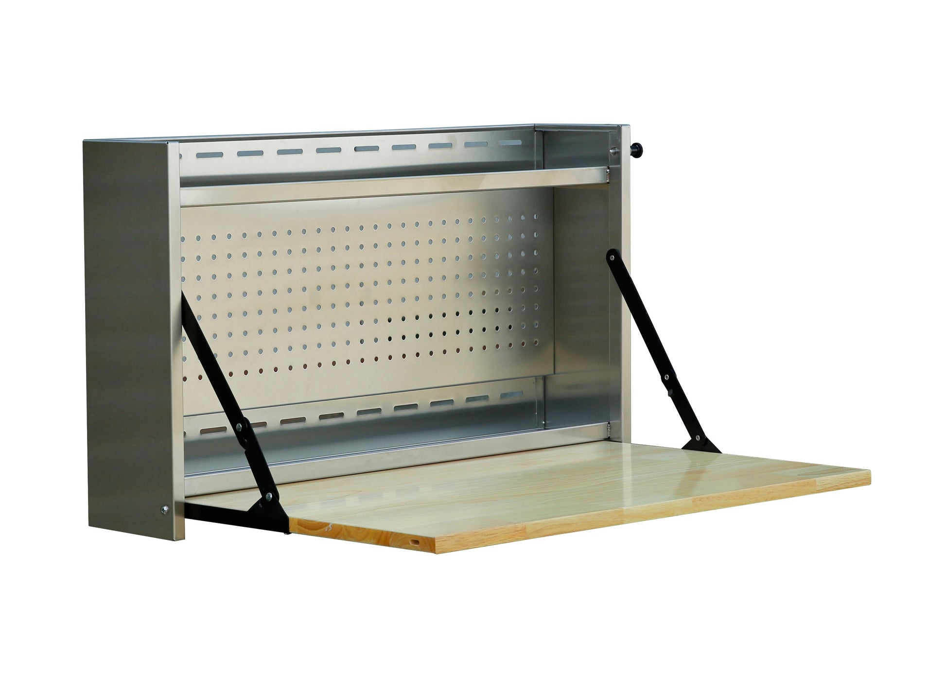 Viper Tool Storage 32-in L Stainless Steel Butcher Block Adjustable Height Work Bench V32FWTBBSS