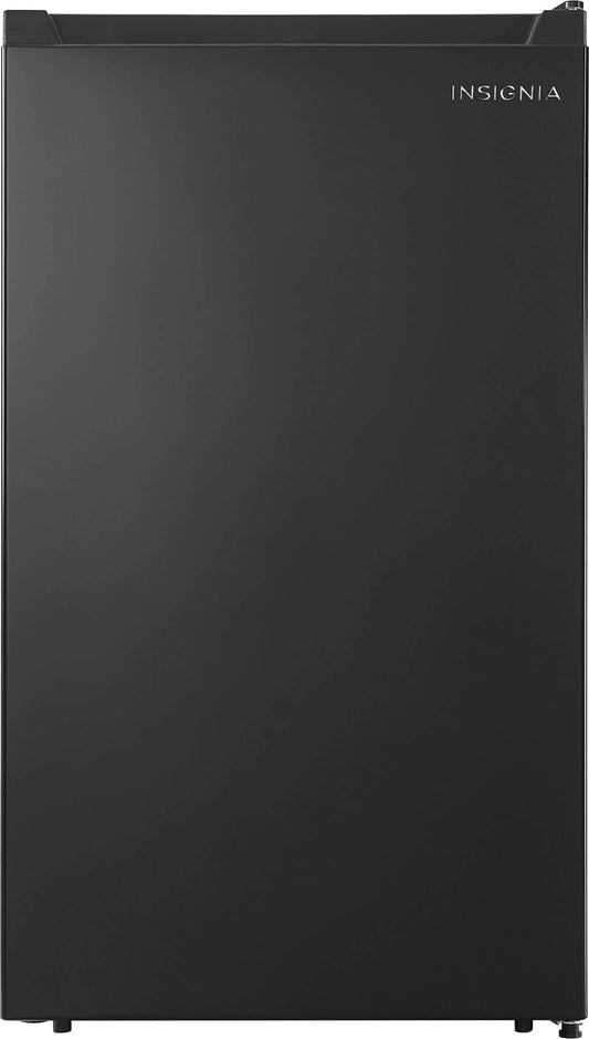 Insignia - 4.4 Cu. Ft. Mini Fridge - Black