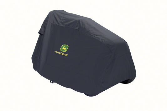 John Deere 80-in L x 50-in W x 54-in H Black Riding Mower Cover 93647
