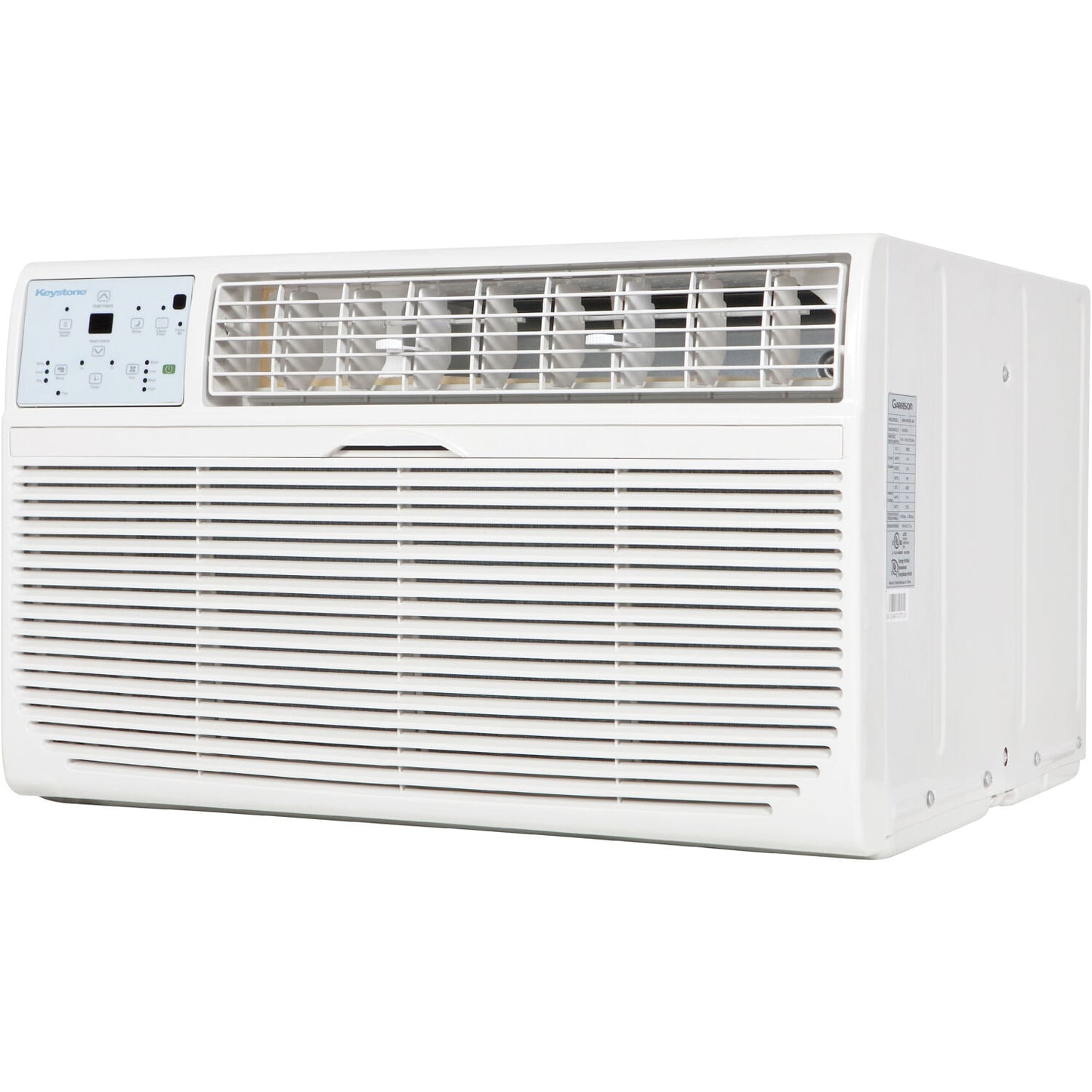 Keystone 10000-BTU 450-sq ft 230-Volt White Through-the-wall Air Conditioner Heater Included with Remote KSTAT10-2HC