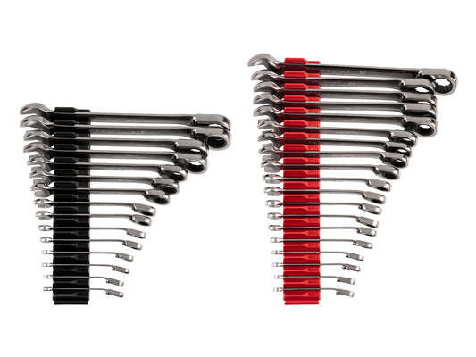 TEKTON 34-Piece Set Standard (SAE) and Metric Ratchet Wrench WRC94305