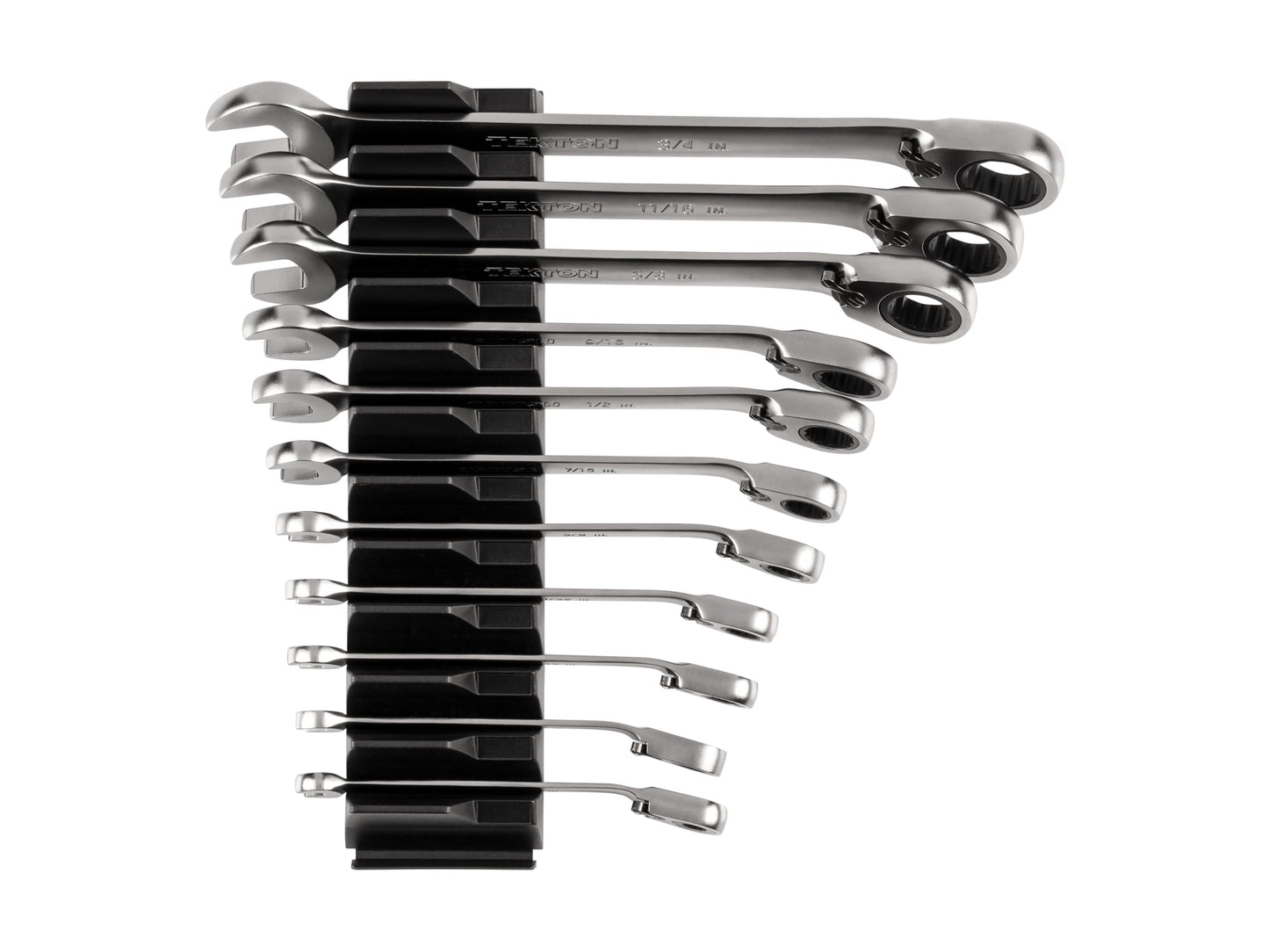 TEKTON 11-Piece Set Standard (SAE) Ratchet Wrench WRC94300
