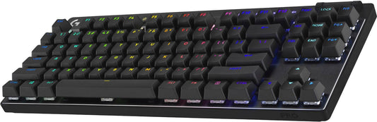 Logitech - PRO X TKL LIGHTSPEED Wireless Mechanical Linear Switch Gaming Keyboard with LIGHTSYNC RGB - Black
