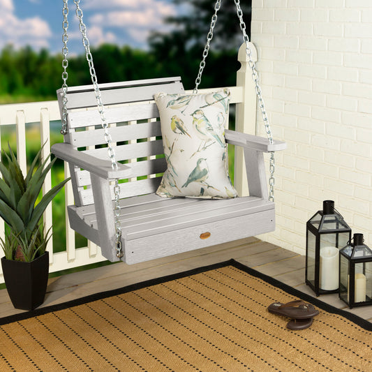 highwood Weatherly 1 -person Harbor Gray Outdoor Swing