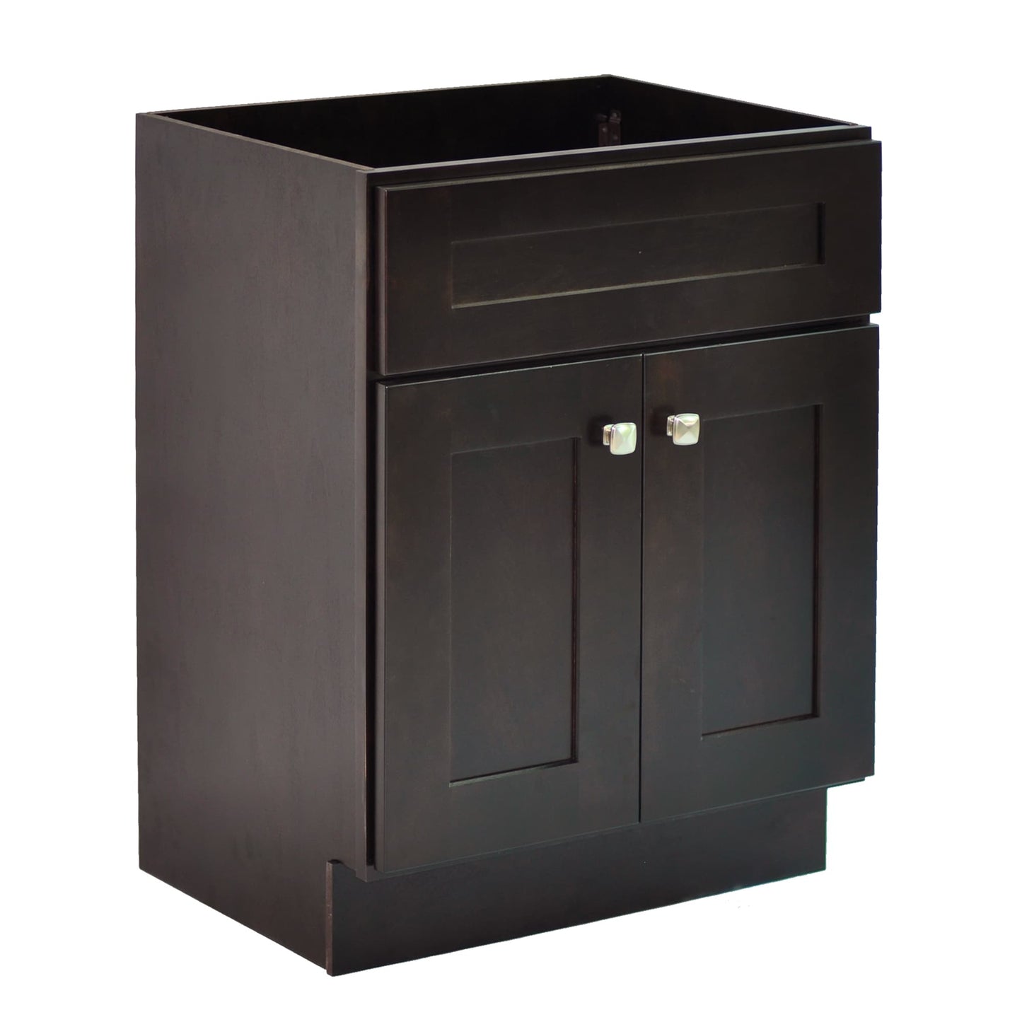 Design House Brookings 30-in Espresso Bathroom Vanity Base Cabinet without Top