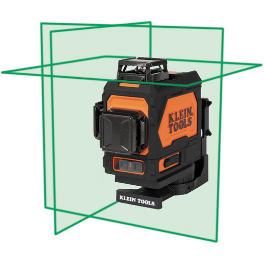 Klein Tools 200-ft Green Self-Leveling Cross-line Laser Level Rechargeable 93PLL
