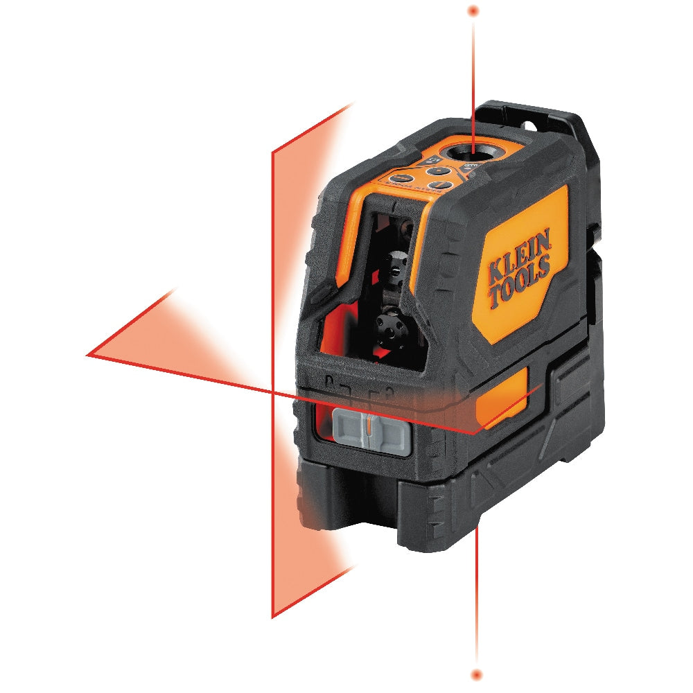 Klein Tools 150-ft Red Self-Leveling Cross-line Laser Level 93LCLS
