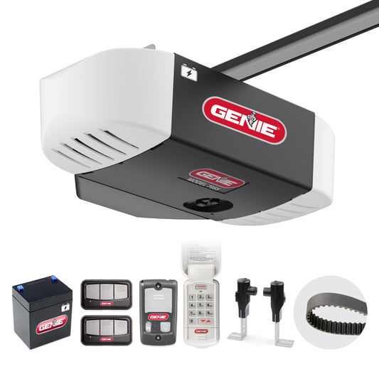 Genie 1-1/4 Hpc Belt Drive Garage Door Opener Battery Back-up 38959Y
