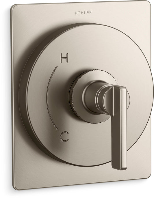 KOHLER Castia by Studio McGee Vibrant Polished Nickel 1 -Handle Lever Shower Faucet Handle