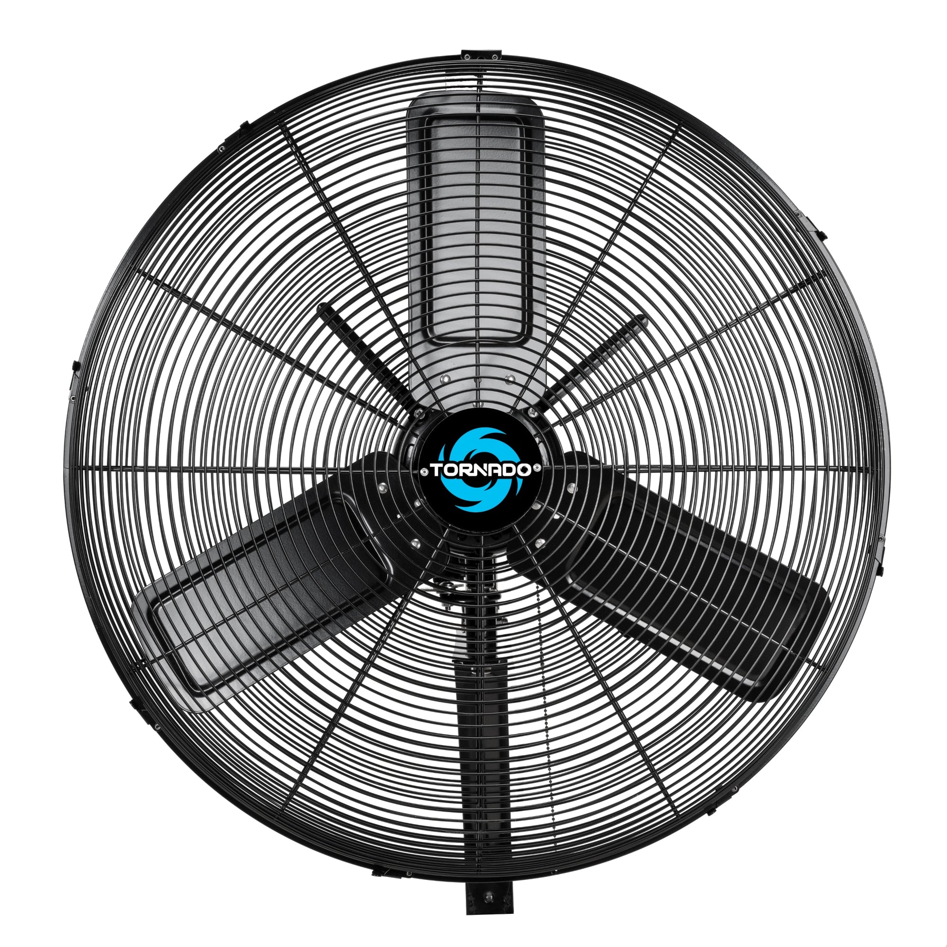 Tornado Fans Wall Fan 24-in Indoor or Outdoor Black Wall Mounted Fan HI-FAN-24MOWF-WR-1P