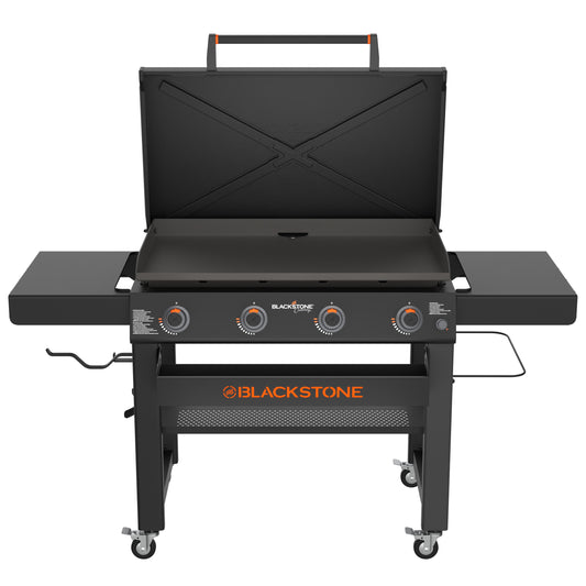 Blackstone 36-in Culinary Omnivore Griddle with Hood 4-Burner Liquid Propane Flat Top Grill 2162