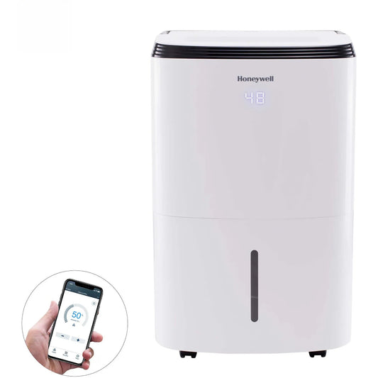 Honeywell 22-Pint 2-Speed Wi-Fi Connected Dehumidifier ENERGY STAR (For Rooms 1501- 3000sq ft) TP50AWKN
