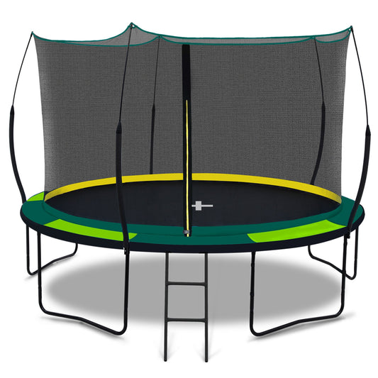Damerin Trampolines 12-ft Round Kids in Green