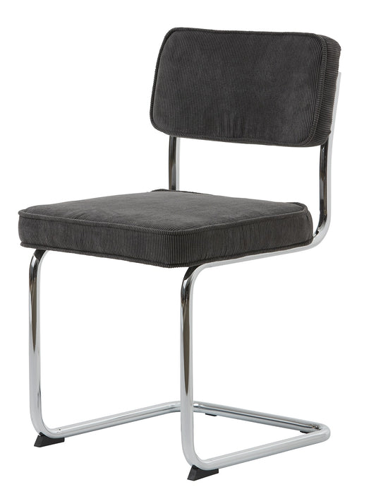  Contemporary/Modern Corduroy Upholstered Dining Side Chair (Metal Frame)