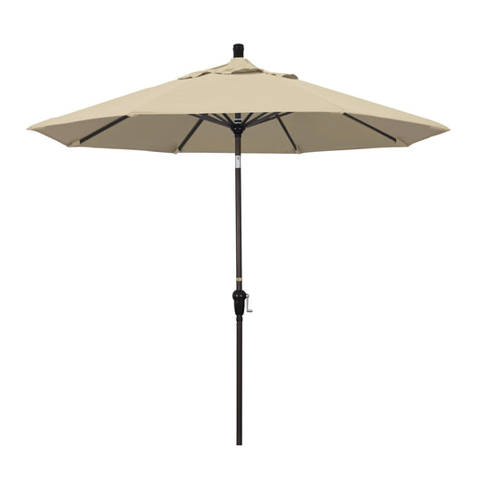 California Umbrella 9-Feet Aluminum Beige Market Patio Umbrella