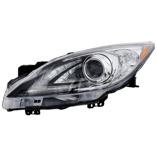 Garage-Pro Headlight Compatible with Mazda 3 2010-2013 Lh Lens and Housing with Drl