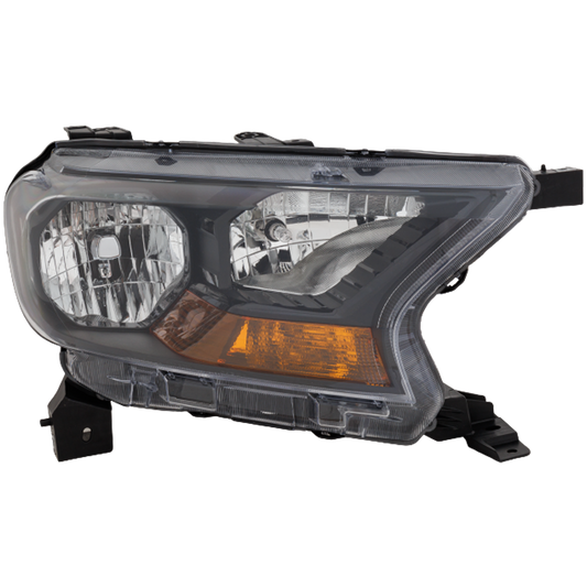 Garage-Pro Passenger Side Headlight For Ford Ranger Xl 2019-2021 Halogen with Bulb(s) Capa Replaces# Kb3z13008f