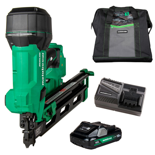 Metabo HPT Multi-Volt 3-1/2-in 21 -Degree Cordless Roundhead Framing Nailer (Battery Included and Charger Included)