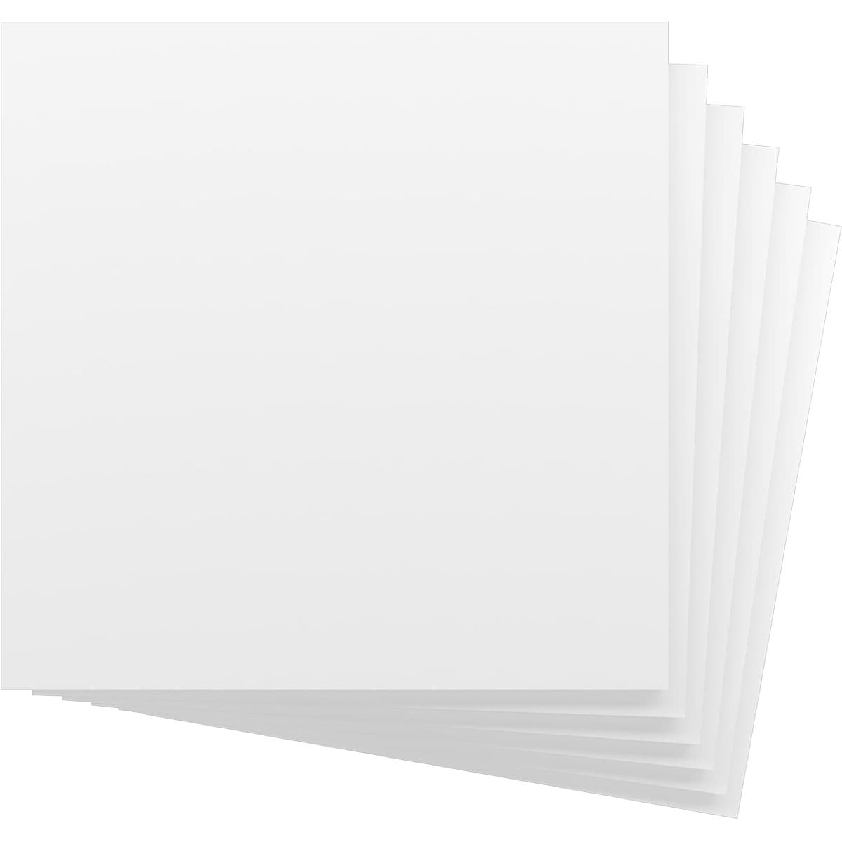 Ekena Millwork 23-3/4-in x 23-3/4-in Smooth White PVC 6 -Pack