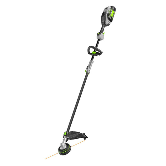 EGO POWER+ Multi-Head System with LINE IQ, POWERLOAD 56-volt 17-in Straight Shaft Attachment Capable Battery String Trimmer 5 Ah (Battery Included) (Charger Included)