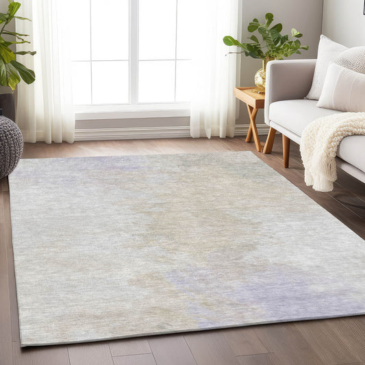 Addison Rugs Chantille ACN1675BG 9 x 12 (ft) Loomed Beige Rectangular Indoor/Outdoor Machine washable Pet Friendly Area rug