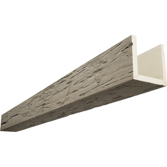 Ekena Millwork 1-in x 8-in x 8-ft Almond Finished Urethane U-Shaped Decorative Beam
