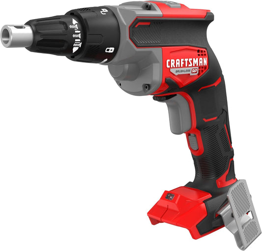 CRAFTSMAN V20 Cordless Drywall Screwgun, Bare Tool Only (CMCF600B)