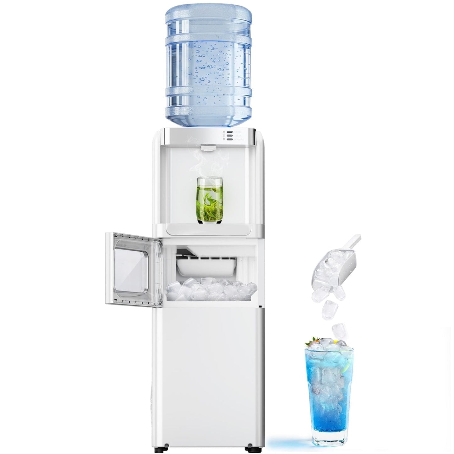 COWSAR White Water cooler ( Single Ice Maker )