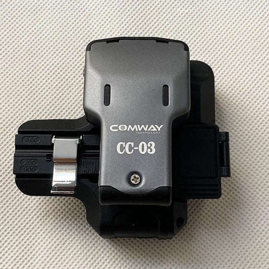 COMWAY CC-03 CC03 One-Step Fiber Cleaver High Precision Cutting Knife Automatic High Precision Fiber Cutter 48000 Blade Life 1PCS