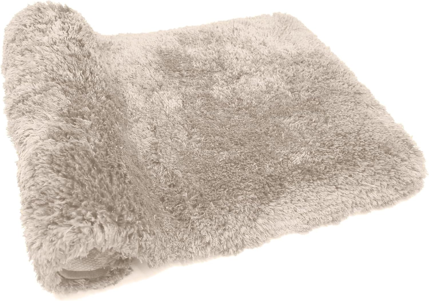 FIFU Bathroom Rugs 24" W x 36" L, Bath Mat for Bathroom, Bedroom, Laundry Room & Kitchen, Non-Slip Rubber Latex Backing, Extra Soft and Absorbent Microfiber Carpet, Machine Washable Rug, Beige