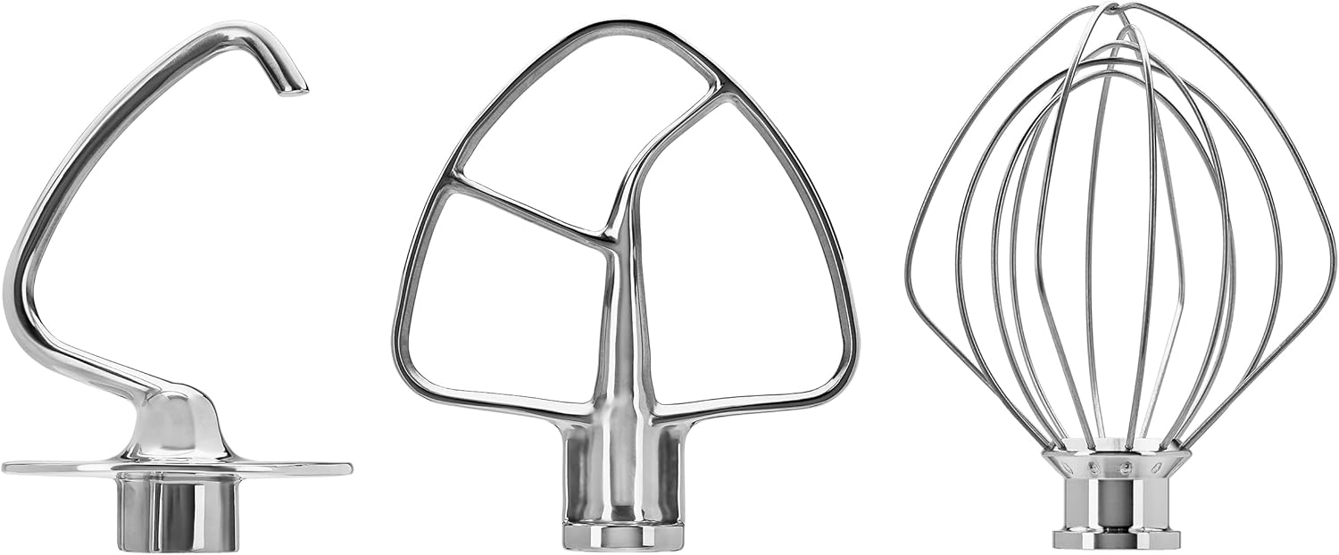 KitchenAid Stainless Steel 3 Piece Kit for 4.5 and 5 Quart KitchenAid® Tilt-Head Stand Mixers