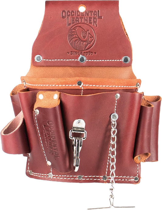 Occidental Leather Electrician’s Tool Pouch - 15 Pockets & Tool Holders - Made in USA