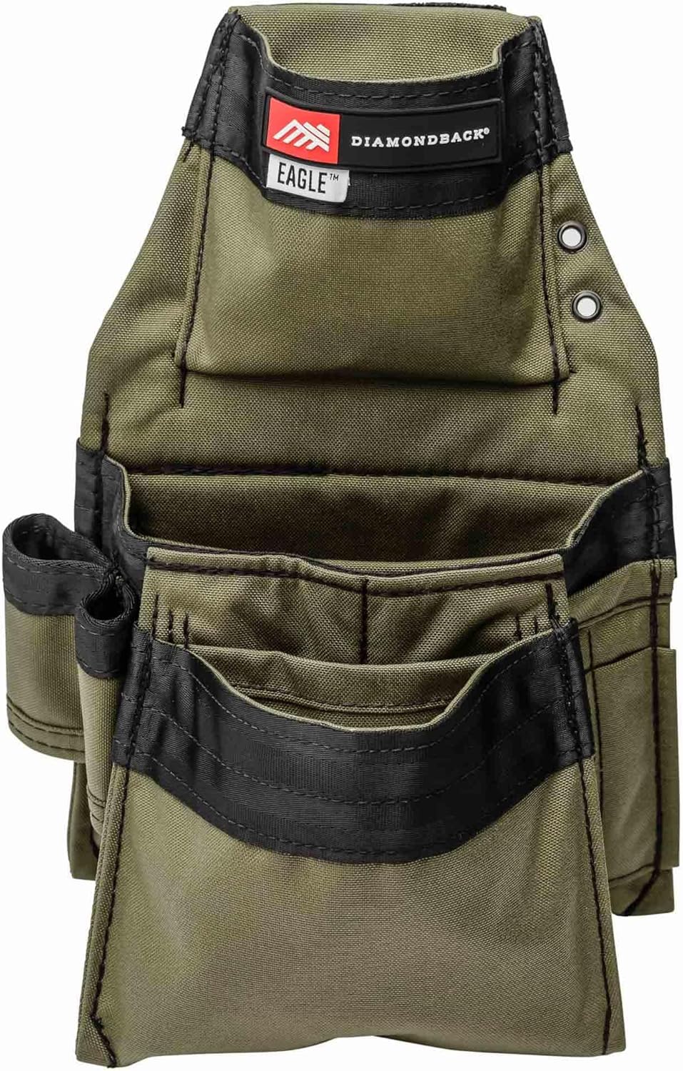 The Diamondback Eagle Tool Pouch - Modular Utility Pouch for 4" Tool Belts - Ideal Carpenter & Electrician Tool Pouch for Nuts, Punches & Fasteners