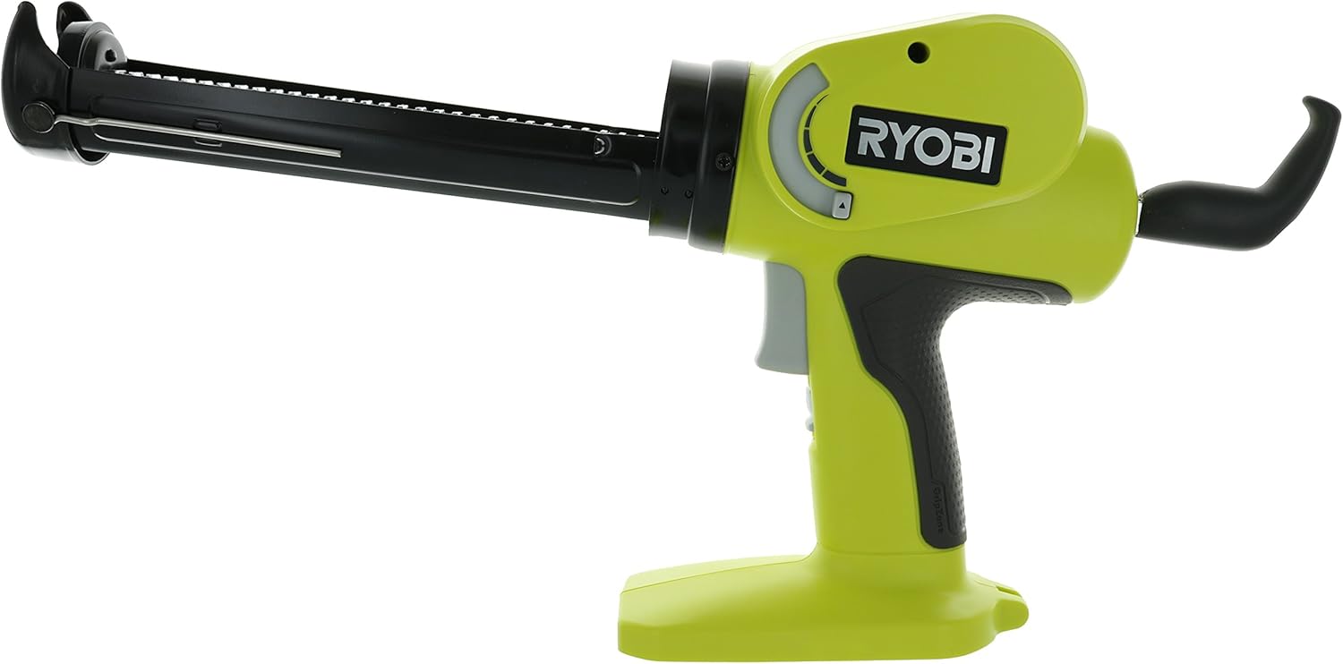 Ryobi P310G 18v Pistol Grip Variable Discharge Rate Power Caulk and Adhesive Gun (Tool Only, Holds 10 Ounce Carriage)