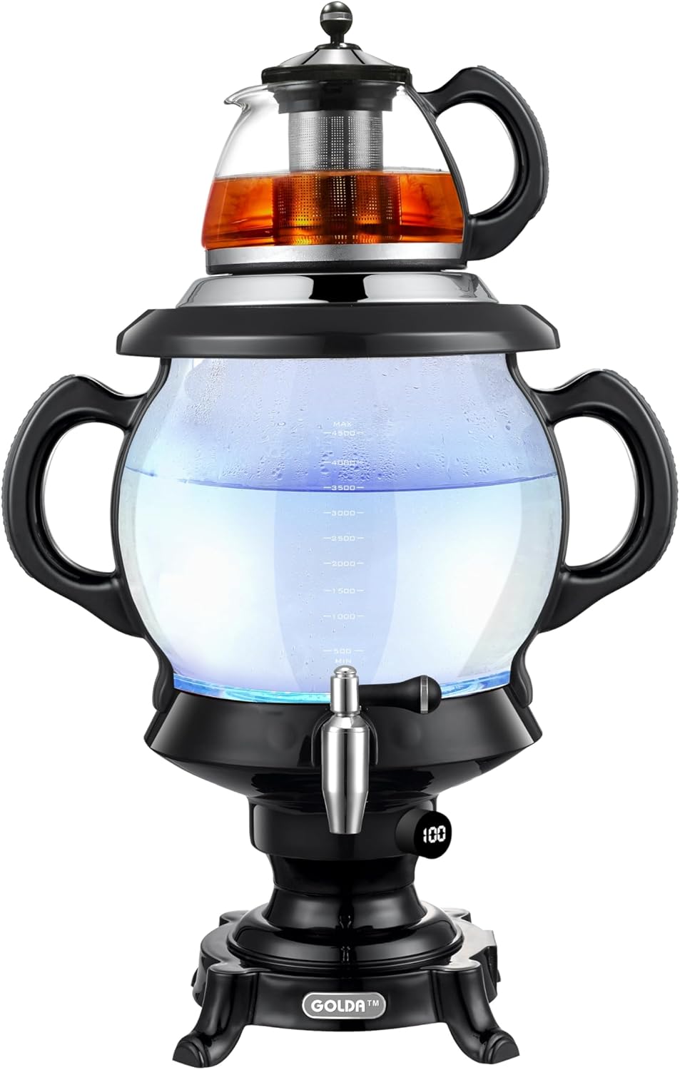 Golda Inc. Tea Maker 4.5 liter (Black)