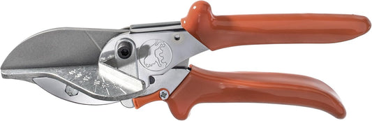 Original LÖWE Mitre Scissors 3.104\/HÜ with Lever Transmission and 45 Degree Stops, for use in Industry and Crafts, for Hard and Flat Materials Such as Plastic, Rubber, Wood, PVC, Leather