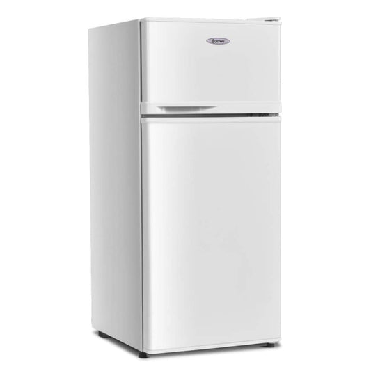 GZMR 3.4-cu ft Mini Fridge with Freezer ( Black ) Garage Ready