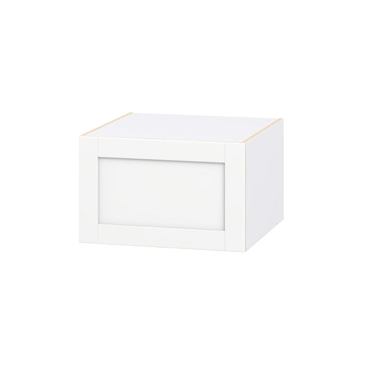 Hugo&Borg Rosemont 24-in W x 15-in H x 24-in D Bright White Wall Fully Assembled Cabinet Recessed Panel Shaker